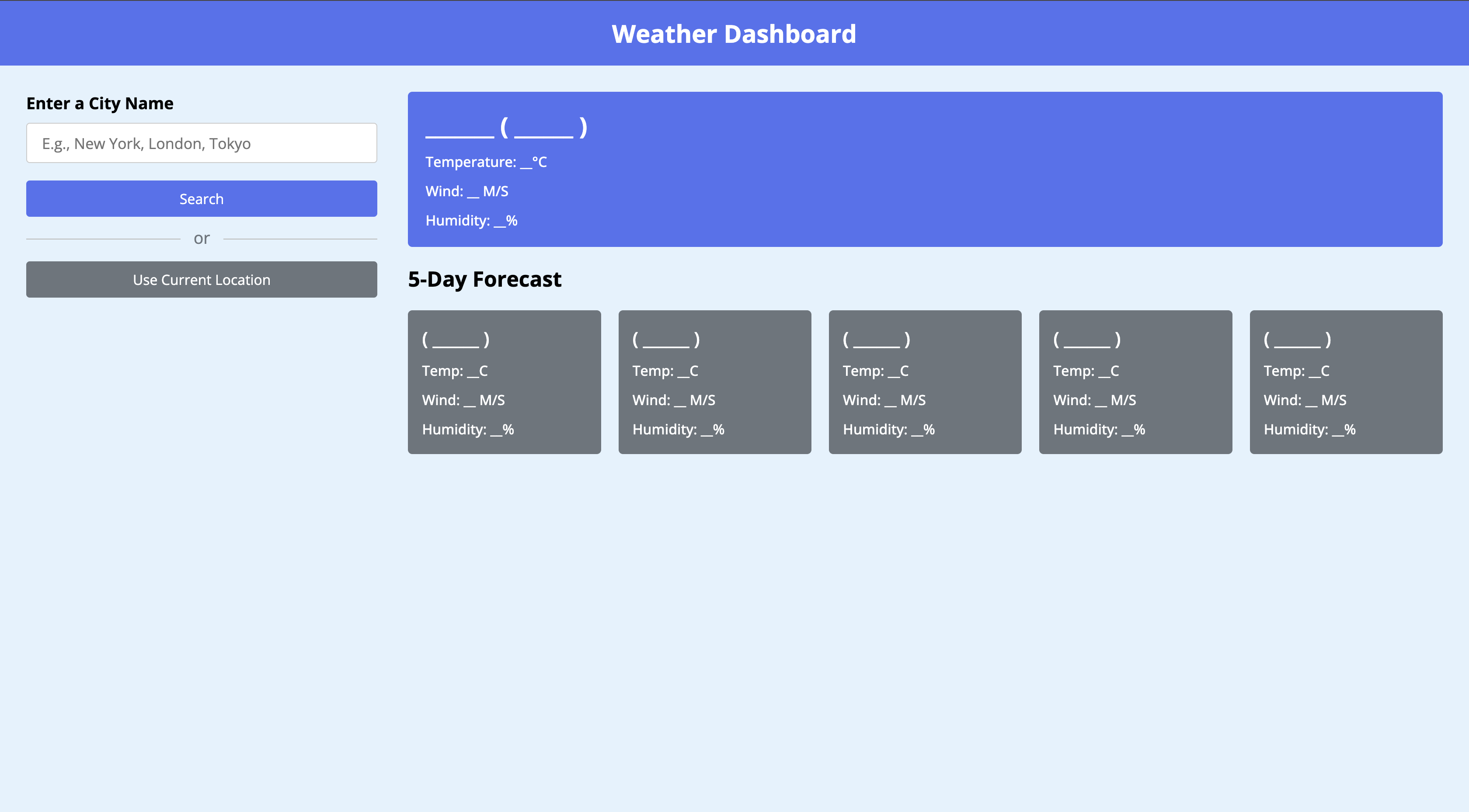 Weather Forecast